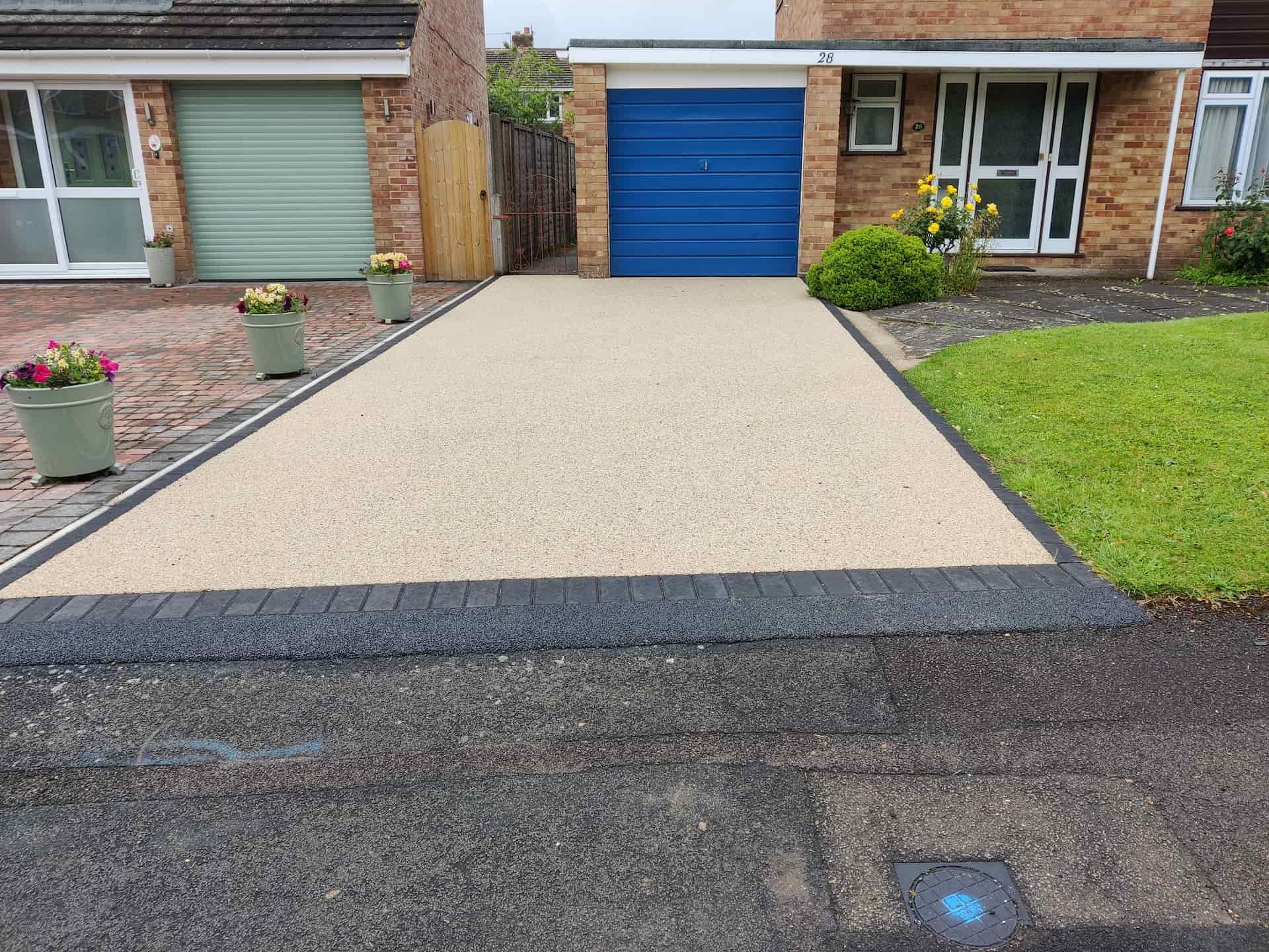 Modern Resin Bound Driveway